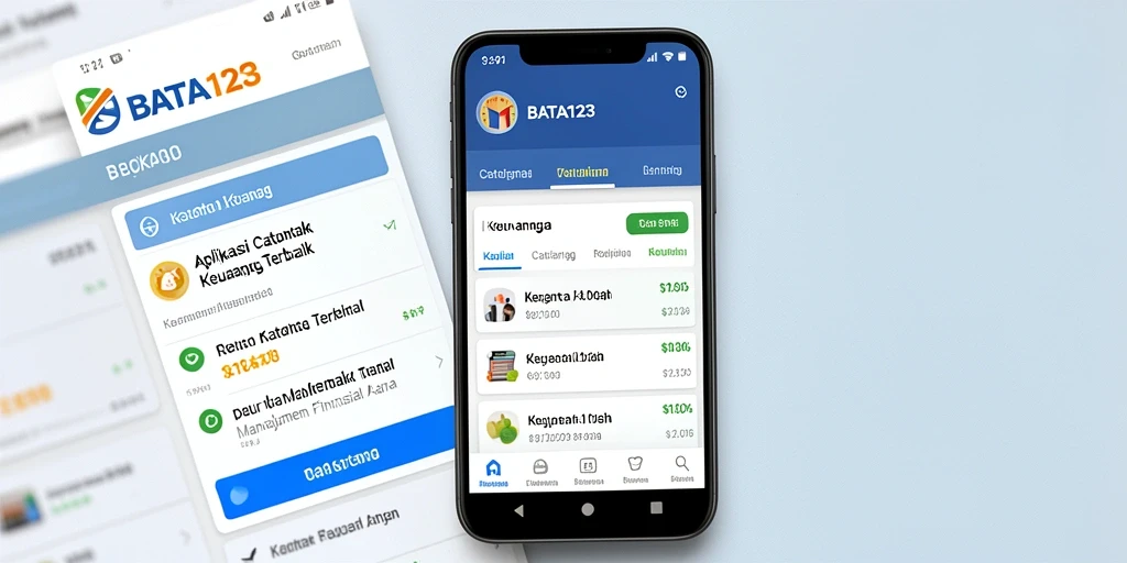 Tampilan utama BATA123 yang jelas dan fungsional untuk Catatan Keuangan.