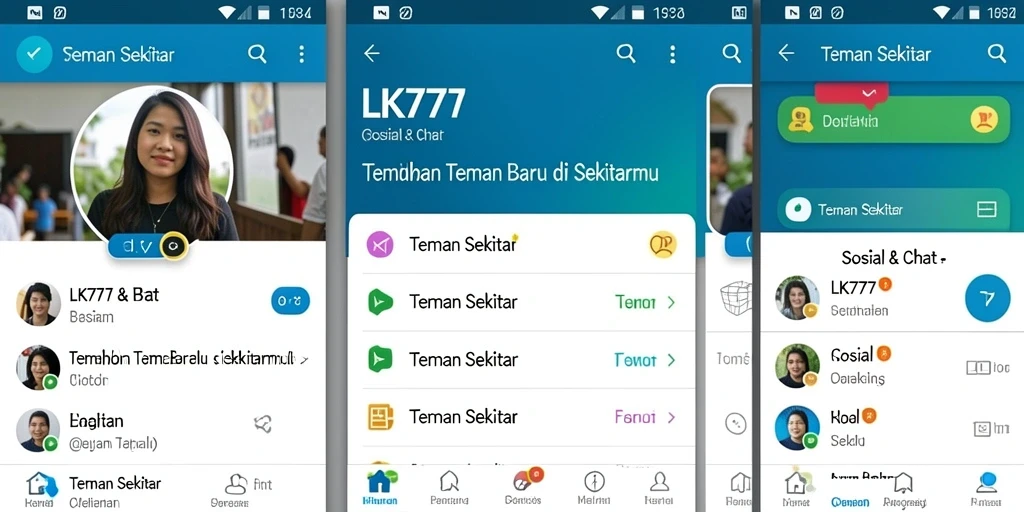 Antarmuka LK777 yang menarik dan ramah pengguna.