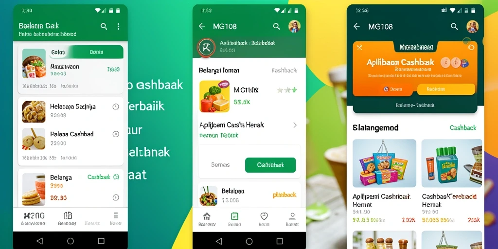 Tampilan antarmuka aplikasi MG108 yang intuitif dan menarik.