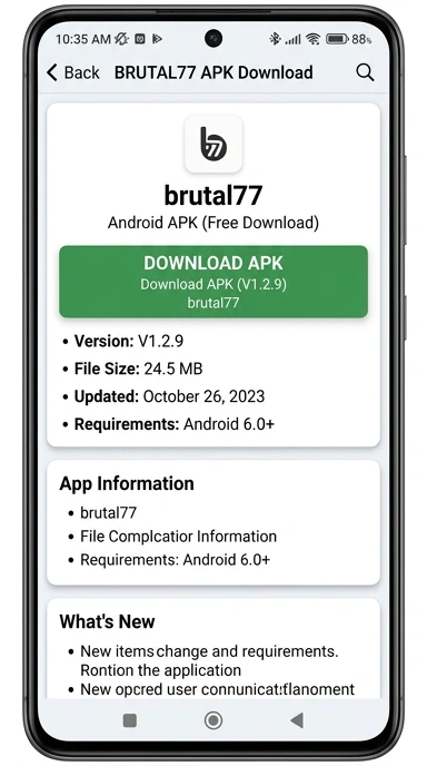 Unduh dan Instal APK brutal77 untuk Android
